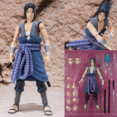 SHF Naruto Figuren Uzumaki Naruto Hatake Kakashi Uchiha Sasuke Itachi Anime PVC Actie Model Speelgoed Beeldje Collectie Model Pop OPP Bag