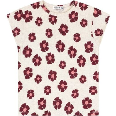 Prénatal peuter T-shirt Light Brown Melange 74 dames