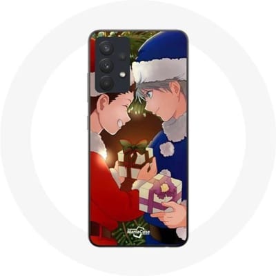 Coque pour Samsung Galaxy A13 4G / A13 4G Lite Hunter x Hunter Gon Freecss et Killua Zoldyck Christmas Day Anime Manga