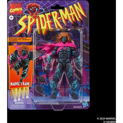 Marvel Legends Series Marvel's Kaine, Retro Comics Collectible 6-Inch Scale Action Figure