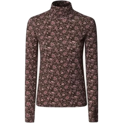 Pepe Jeans Bisca T-shirt Met Lange Mouwen Bruin S Vrouw
