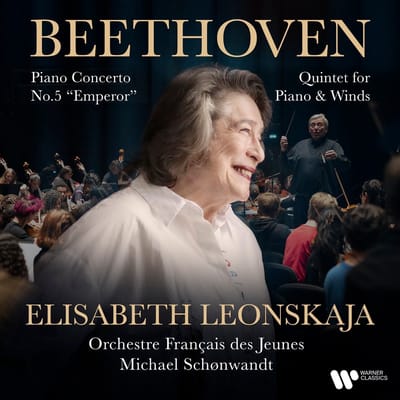 Beethoven: Piano Concerto No. 5 Emperor /Quintet For Piano And Winds Op. 16 - Elisabeth Leonskaja