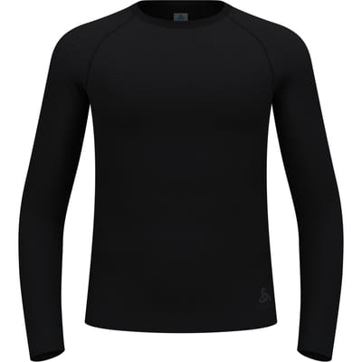 Odlo Performance Light Lange Mouwen Thermoshirt Heren - Zwart - Maat S