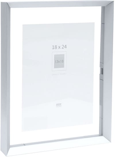 Deknudt Frames fotolijst S028D1 - zilverkleurig - foto 18x24 / 13x18