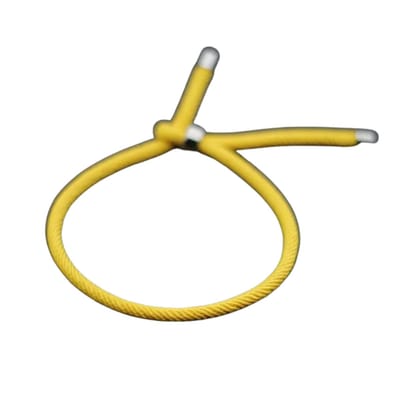 Livano Armband - Staal - Nep Zilver - Dames - Geel