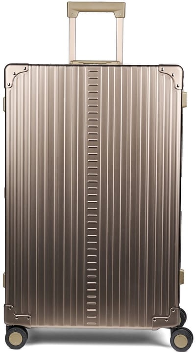 Aleon Traveler Macro trolley met 4 wielen, Aluminium, 77 cm - Harde bagage - TSA slot - bronze 1