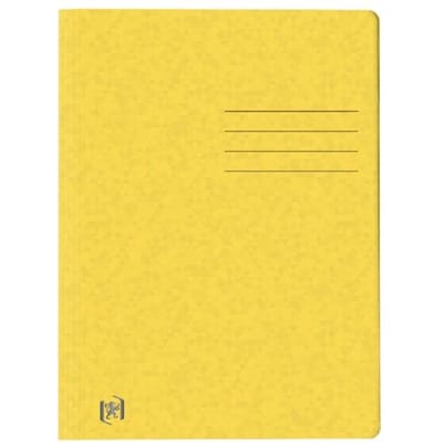Oxford 400116207 map Karton Geel A4