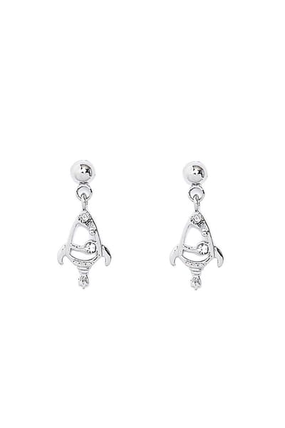 Earrings Rocket -Oorbellen - Zilver-Yehwang