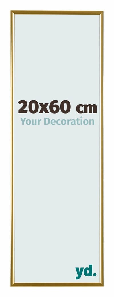 Your Decoration - Fotolijst 20x60 cm - Kunststof - Goud - Evry