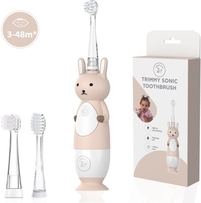 Liefjes & Co Trimmy – Sonische Elektrische Tandenborstel Kind & Baby 0-4 Jaar – Met Timer