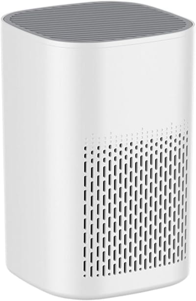 Luchtreiniger Huisdieren - Luchtzuiveraar Binnen - Schone Lucht - Compact Draagbaar - 12x12x12 cm - Wit