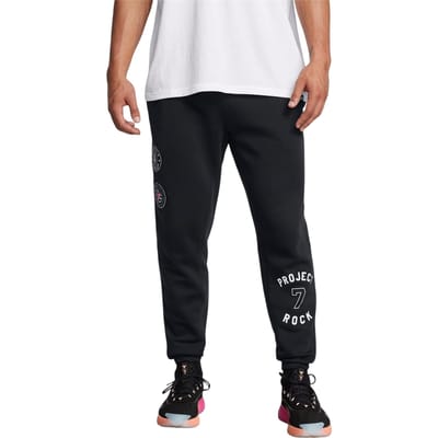 Under Armour Heren Project Rock Joggers (Zwart)