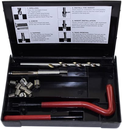Schroefdraad reparatieset - Freesset - Schade herstellen - British Cycle draad - 5/16 x 26 BSC