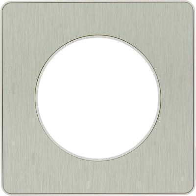Schneider Electric Merten Odace afdekraam Aluminium/Wit