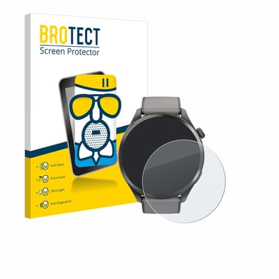 BROTECT - Screenprotector voor Hama Smartwatch 9000 - Folie Beschermfolie Beschermglas matte