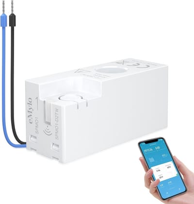 Slimme WiFi Energiemeter Mini Thuistoepassing met App Controle en Overbelastingsbeveiliging