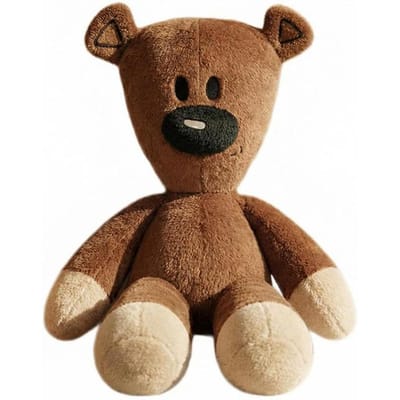Schattige Hoge Kwaliteit Schattige Meneer. Bean Bear Knuffel Zacht Pluizig Bruine Pop Gevuld Pluche Speelgoed Knuffelkussen Bank Bed Woondecoratie 22-28cm brown