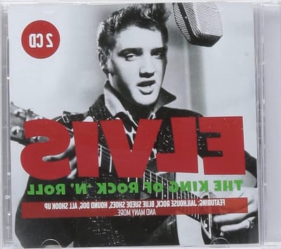 Elvis Presley CD - King of Rock - Muziek Luisteren - Fysieke Drager - 13 x 14 x 1 cm