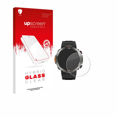 upscreen - Screenprotector voor Yxtel W50Pro 1.45" - Folie Beschermfolie Beschermglas transparant
