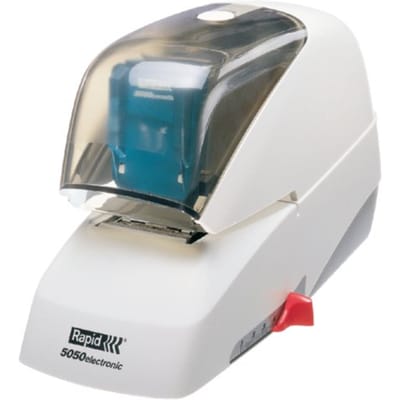 Rapid Snelle Contactloze Elektrische Nietmachine - Tot 50 Vel - Wit/Zwart