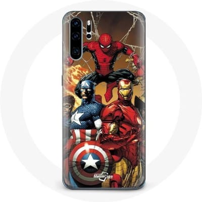 Coque pour Huawei P30 Avengers invaders Anciens soldats