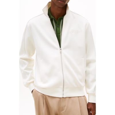 Tommy Hilfiger Modern Atrack Jacket Ivory Petal Size: S | Light Jackets Outlet | Heren | Wit