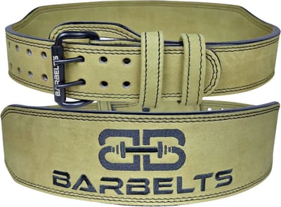 Barbelts Lifting Belt - Green | Fitness riem - Bodybuilding belt