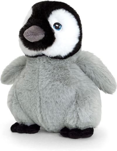 Baby Pinguin knuffel - 18 cm. - Keel Eco Pinguin knuffeldier - 100% gerecycled