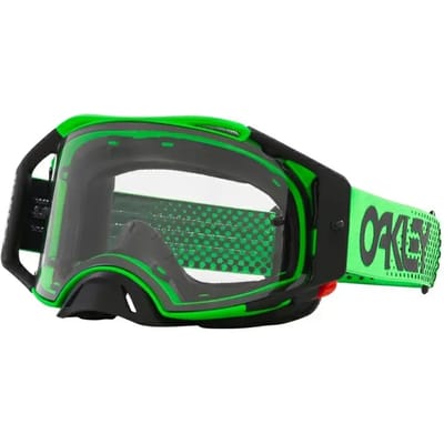 Oakley Airbrake MX Moto Green B1B/ Clear - OO7046-D9