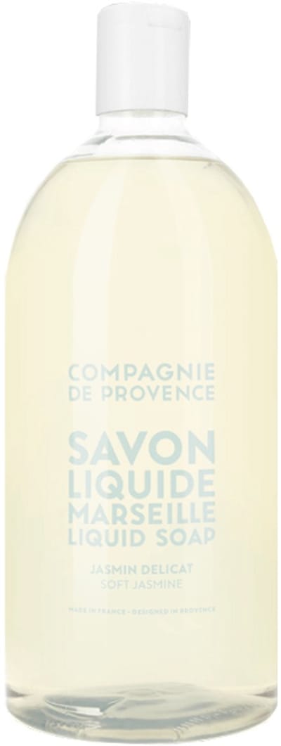 Savon de Marseille vloeibare handzeep Extra Pur Jasmin Delicat 1 liter navulling