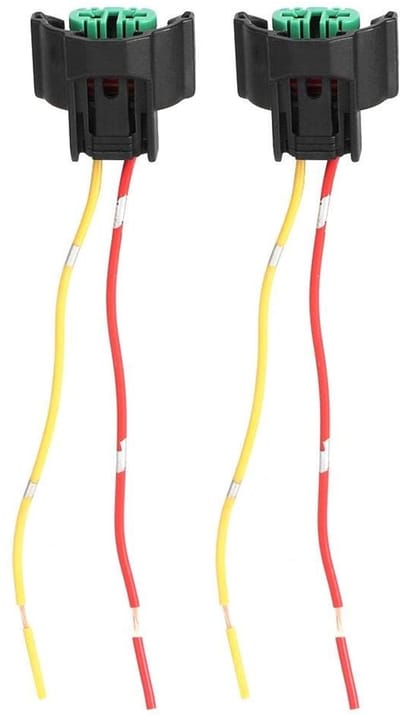 Dailygoods - Auto Motorfiets Adapter Kabelbus - H8 H9 H11 - Waterdichte Stekker - Geschikt voor Vrachtwagens en Fietsen - 2 Stuks
