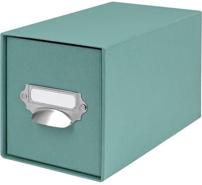MIRA®Cd Opbergdoos - Cd Opbergsysteem - Cd Koffer - Opal - 14cm x 14cm x 16cm