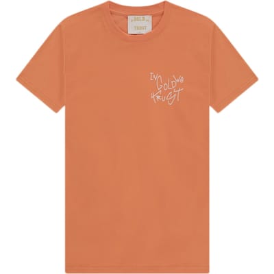In Gold We Trust Kids The Koston Slim Fit Flamingo Size: 16 | T-shirts Outlet | Unisex | Oranje