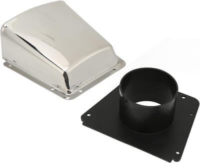 Ventilatiekap 304 RVS Nylon Base voor Optimale Luchtcirculatie in Boten & Jachten