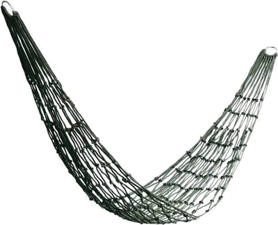Hangmat Net - Draagbare Mesh - Outdoor Ontspanning - Verbreed Vet Touw - 250x150 cm - Groen