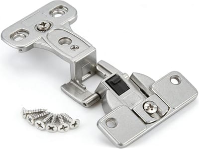 Accessoires voor het Bevestigen van Vouwscharnieren - 270 Graden Scharnieren voor Kastdeuren en Kledingkasten met 6 Schroeven, Ideaal voor Meubels en Renovatie