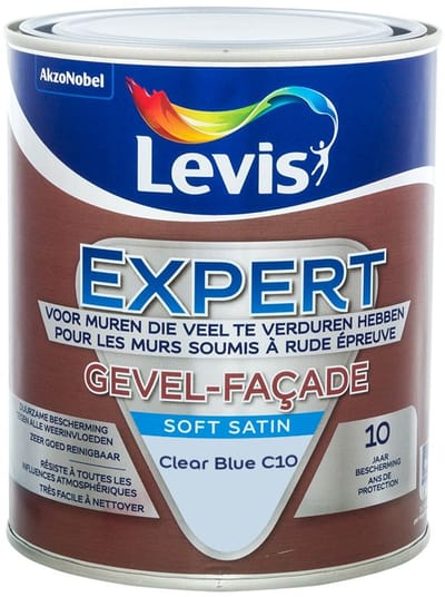 Levis - Expert Gevel Mix - Clear Blue C10 - Mengverf - 1 L
