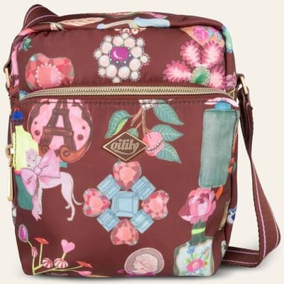 Oilily Sandrine Schoudertas- maatOne size Hot Chocolate
