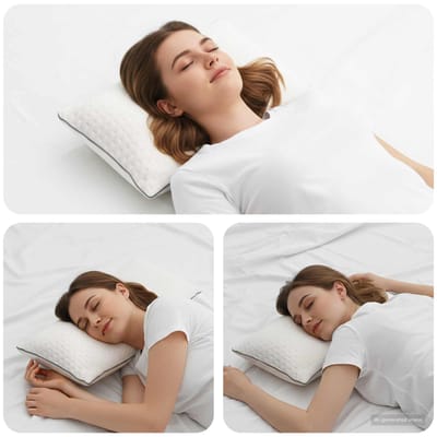 vidaXL - Shread - Slaapkussen - Wit - 50 - x - 30 - x - 11 - cm - Traagschuim