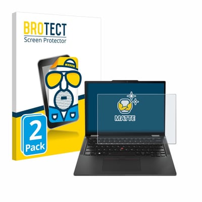 BROTECT - Screenprotector voor Lenovo ThinkPad X13 Gen 5 - Folie Beschermfolie matte 2 Stuks