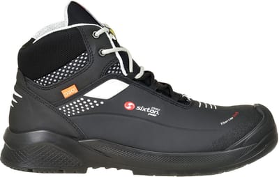 Sixton Resolute Forza High Werkschoen ESD S3 43469-06 - Mannen - Zwart/Grijs - 45