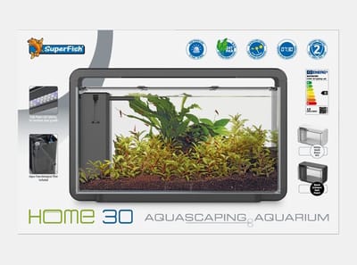 Superfish Home Proled 30 Aquarium - Aquarium - Wit