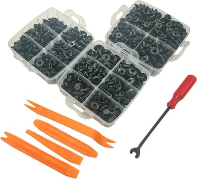 Plastic Clips Popnagel - 625 stuks - Motor Kuip Clips - Auto Interieur Montage Clipjes - Trim Paneel - Bevestiging voor Auto Deurpanelen