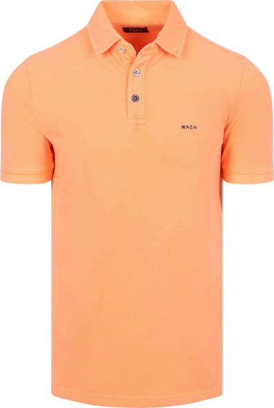 NZA Polo Hawera Mandarine Oranje - Maat S - Heren