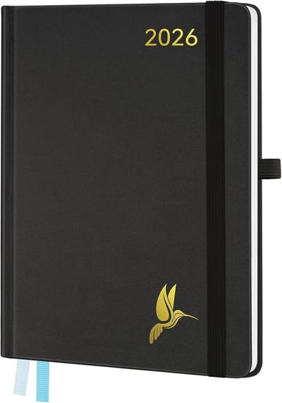 Weekkalender 2026 A4 Hardcover - Ruime Afsprakenplanner en Boekkalender