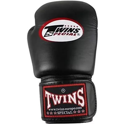 Twins Special BGVL-3 (Kick)bokshandschoenen - Black - 16 oz - 100% Echt Leer