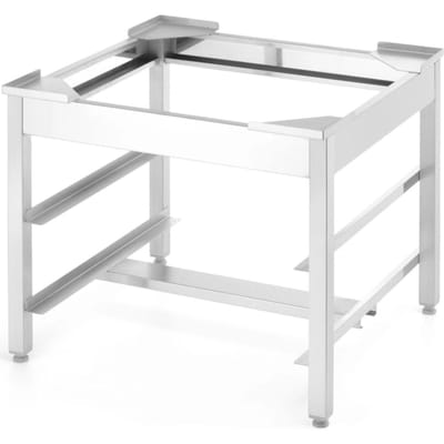 HENDI Onderstel voor vaatwasser – roestvast staal – verstelbare voeten – 570x560x500 mm