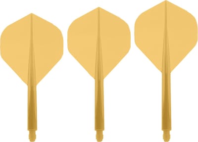 Condor Neon Axe Flight System - Standard Orange - Dart Flights