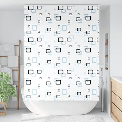 vidaXL - Doucherolgordijn - met - cassette - 150x240 - cm - stofbreedte - 146 - cm