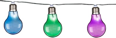 Grundig Solar Lichtsnoer Tuinverlichting - Kleurrijke LED Tuin Verlichting - 4,7 Meter - Solar Tuinverlichting op Zonne-energie